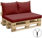 Poduszki do siedzenia na palecie + 2x poduszka : Substancja Desen - 8833