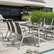 Krzesło ogrodowe Forma II srebrny KETTLER