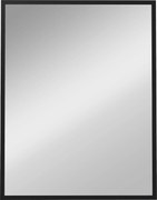 HOMCOM Lustro ścienne, 70 x 90 cm, dekoracyjne lustro wiszące, łatwy montaż, w zestawie śruby | Aosom PL