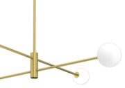 Lampa sufitowa DORI GOLD 4xG9 4 złote, ramiona