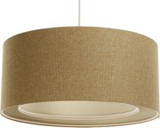 Lampa wisząca ERUTAN DOUBLE 50 żółta