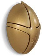 Ścienny plastikowy haczyk w kolorze złota Tick – Spinder Design