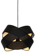 Nowoczesna lampa wisząca czarna - Cloth Nowoczesny Oswietlenie wewnetrzne