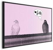 Plakat Zaloty 30x21 cm z ramą czarną bez marginesu ARTGEIST B
