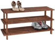 Szafka na buty drewniana, 3 poziomy, KESPER
