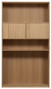 Regał modułowy w dekorze dębu 110x199 cm Modulair – vtwonen