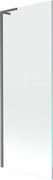 Mexen Next L parawan nawannowy 1-skrzydłowy 70 x 150 cm, transparent, gun gray szczotkowany - 895-070-000-03-00-66