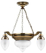 Kemar AW30/P - Żyrandol AZERO 3xE27/60W/230V + 1xE27/100W/230V