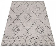 Dywan poliestrowy Berber beżowy 80 cm x 150 cm
