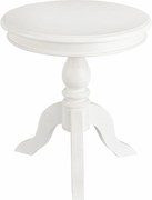 Stolik Lara śr. 50cm biały