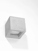 Kinkiet LEO betonowy SOLLUX  LIGHTING