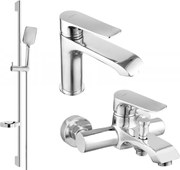 Mexen Pecos DS62 zestaw wannowy, chrom - 72703DS62-00