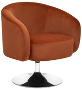 Fotel obrotowy do salonu EDITH