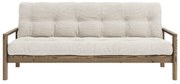 Biała rozkładana sofa 205 cm Knob – Karup Design