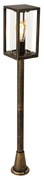 Zewnetrzna Vintage'owa lampa podłogowa zewnętrzna antyczne złoto 100 cm IP44 - CharloisPrzemysłowy Oswietlenie zewnetrzne