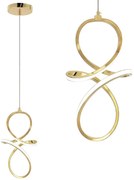 LAMPA WISZĄCA LED LHJ091-1CP GOLD