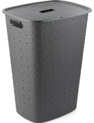 Curver Kosz na brudną bieliznę Softex 56 l, ciemnoszary
