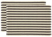 Tekstylne maty stołowe zestaw 2 szt. 33x48 cm Statement Stripe – Södahl