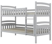 Łóżko piętrowe JULITA 160x80 białe drewniane KOCOT KIDS