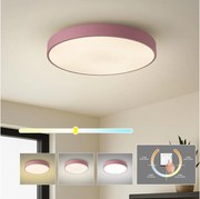 Brilagi - LED lampa sufitowa POOL LED/60W/230V 3000/4000/6000K 50 cm różowa