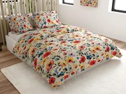 PrzytulneMieszkanie.pl PrzytulneMieszkanie.pl Bawełniana pościel FLOREEN kremowa Rozmiar pościeli: 70 x 90 cm | 140 x 200 cm