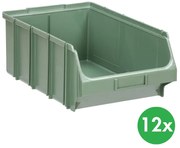 Plastikowy pojemnik z polistyrenu, 313 x 504 x 190 mm