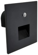Brilagi oprawa schodowa LED z czujnikiem JACK 3W/230V 3000/4000/6500K czarna