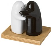 Solniczka i pieprzniczka ze stojakiem Ghosts – Casa Selección