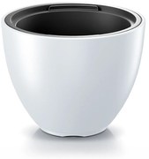 Donica ogrodowa z wkładem Heos 40 x 40 x 30 cm biały PROSPERPLAST