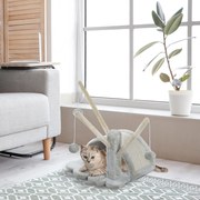 PawHut Drapak dla kota z sizalu Jasnoszary model do wspinania i ostrzenia pazurów | Aosom PL