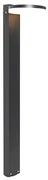 Zewnetrzna Nowoczesna stojąca lampa zewnętrzna czarna 80 cm z LED IP44 - Esmee Nowoczesny Oswietlenie zewnetrzne