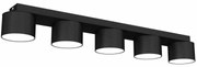 Lampa sufitowa DIXIE Black 5xGX53, 5 kloszy, czarne