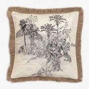 Kwadratowa Poduszka 45x45 Cm Z Bawełny Diwas B - Sklum