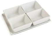 Lamart LT9220 5-częściowy zestaw naczyń do serwowania Dine, 20 x 15,5 cm