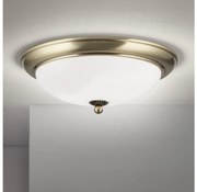 Orion - Lampa sufitowa EMPIRA 2xE27/40W/230V śr. 35,5 cm, brązowa