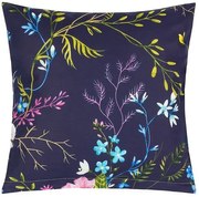 Bellatex Poszewka na poduszkę Kwiat jabłoniciemnoniebieska, 40 x 40 cm