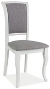 Krzesło MN-SC białe/szare SIGNAL