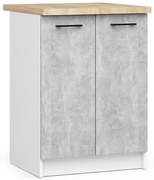 Dolna szafka kuchenna w kolorze betonu Z7-G31