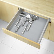 Szara podkładka antypoślizgowa do szuflady Wenko Anti Slip, 150x50 cm