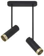 Oświetlenie punktowe PORTO 2xGU10/10W/230V czarne