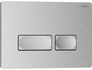 Mexen Tex 04 przycisk spłukujący, nikiel szczotkowany - 6104-10