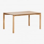 Stół Jadalny Munden Mdf Roble & 150 X 90 Cm - Sklum