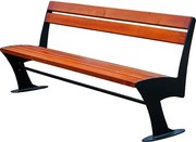 Stalowa ławka parkowa 150 cm W5-F85