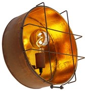 Industrialna lampa sufitowa rdzawo-brązowa 35 cm - Barril
