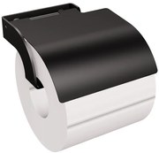 Uchwyt na papier toaletowy czarny Massi