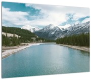 Obraz górskiego krajobrazu (70x50 cm)