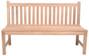 Drewniana ławka ogrodowa w naturalnym kolorze Solo – Garden Pleasure