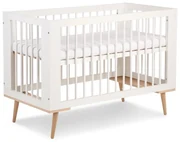Łóżeczko dziecięce SOFIE 120x60 białe/buk LITTLE SKY