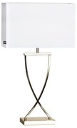 ByRydens 2829620-5000 - Lampa stołowa OMEGA 1xE27/5W/230V biała/mosiężna