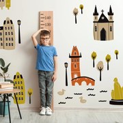 Naklejki na ścianę - Praga II.